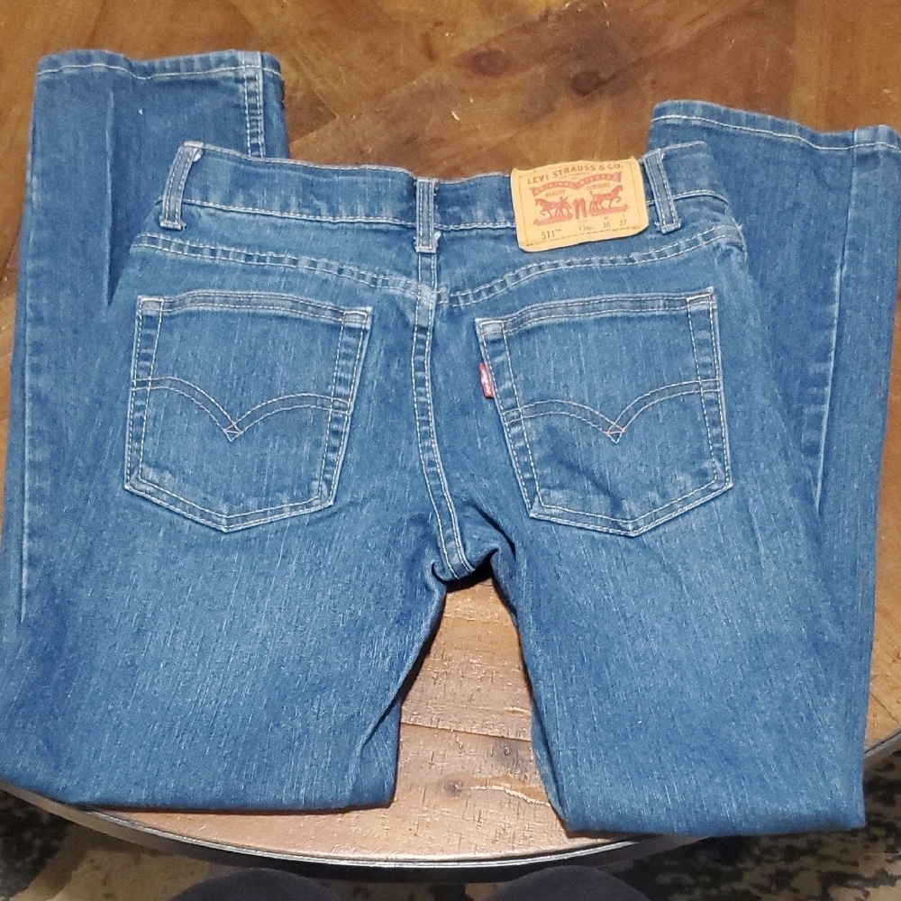 Levi's Kids Denim Blue Jeans - Picture 4 of 4